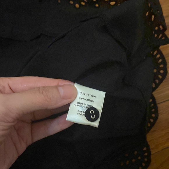 Rebecca Taylor FOLK-GARDEN EMBROIDERY TOP - Picture 6 of 6